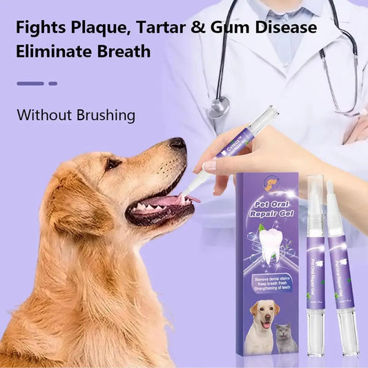 Dental Revive™ Premium Oral Repair Gel – Vet-Strength Fresh Breath & Gum Care