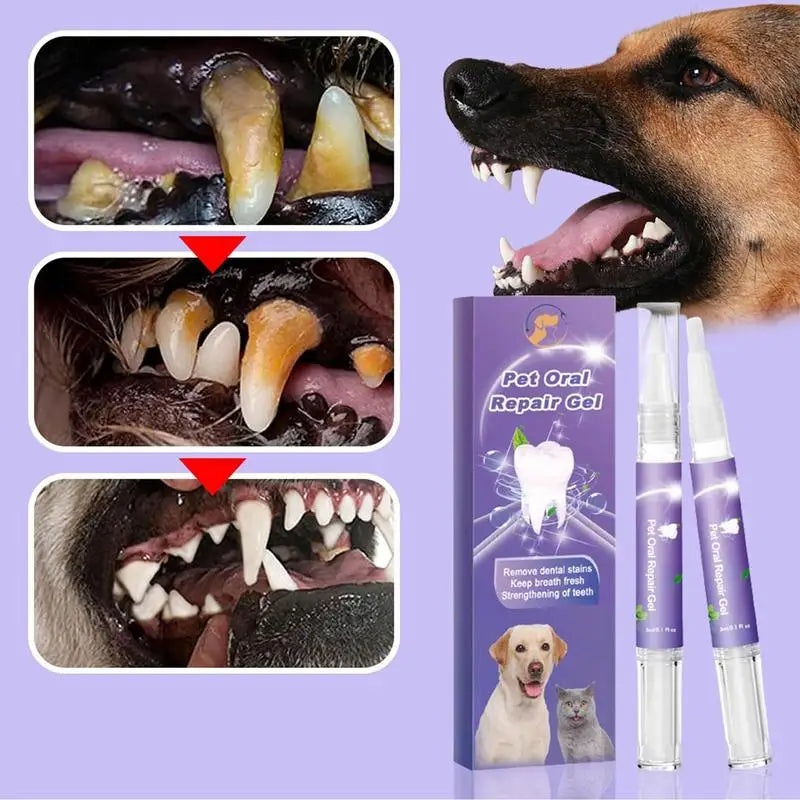 Dental Revive™ Premium Oral Repair Gel – Vet-Strength Fresh Breath & Gum Care
